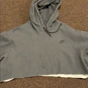 Nike cropped hoodie